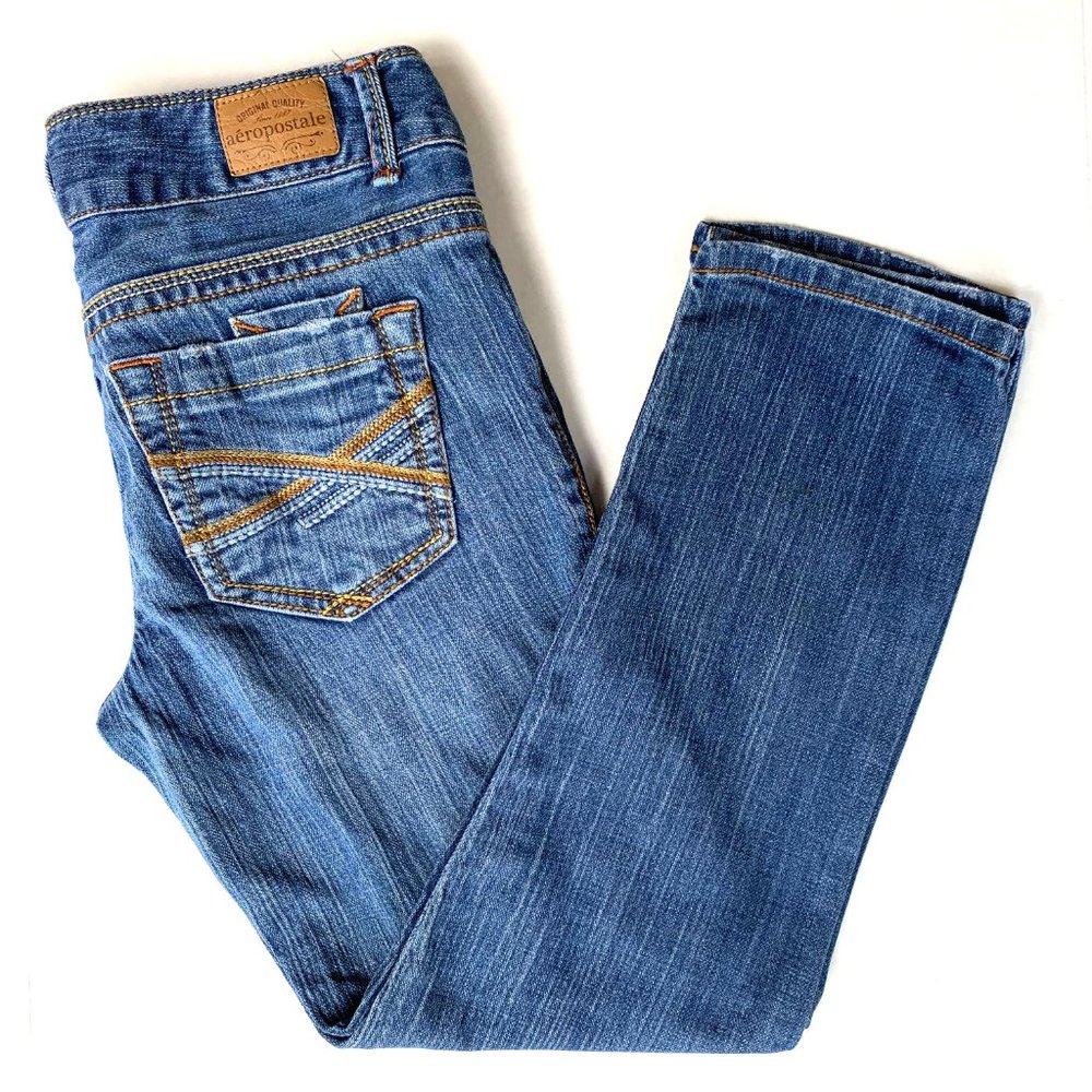 Aeropostale Women Low Rise Skinny Slim Ankle Jeans